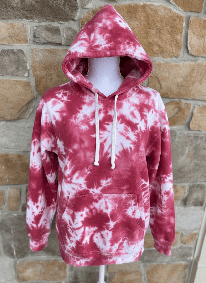 Alabama Crimson Tide ice dye hoodie