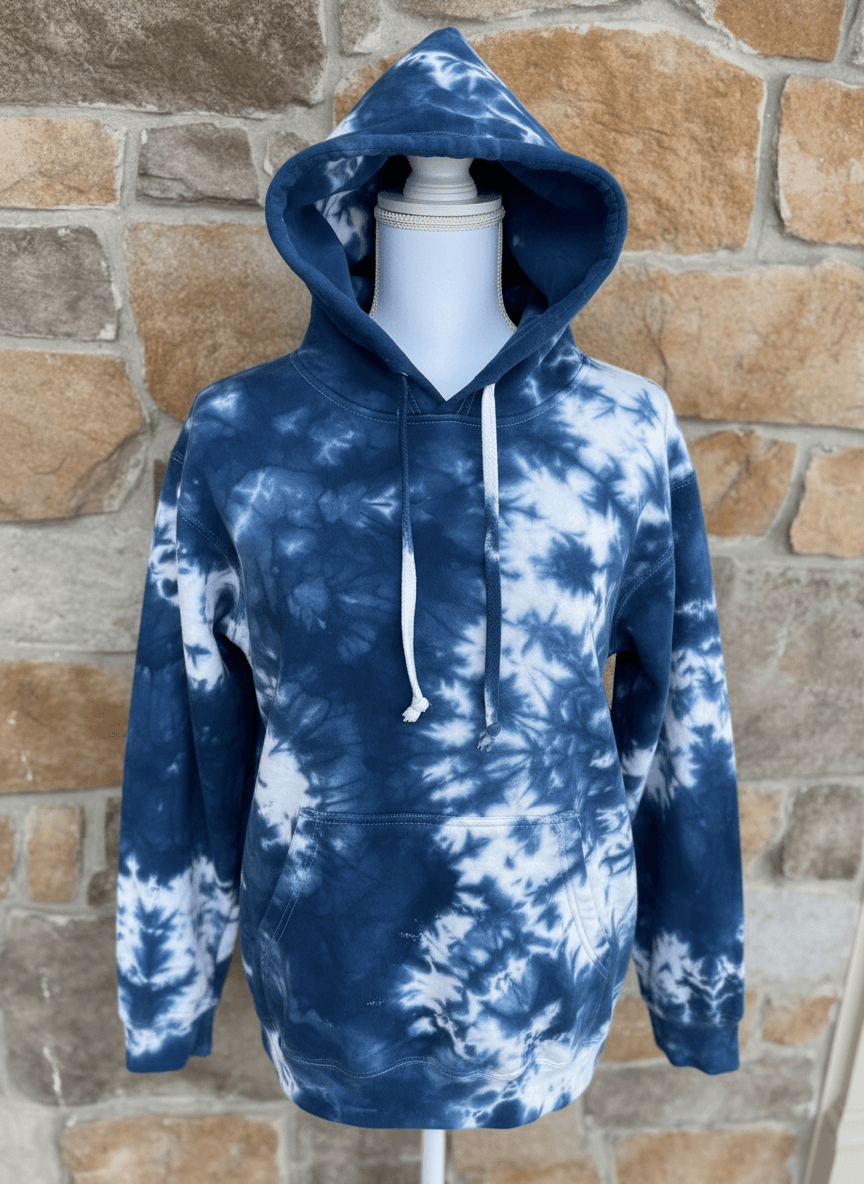 BYU Cougars ice dye hoodie