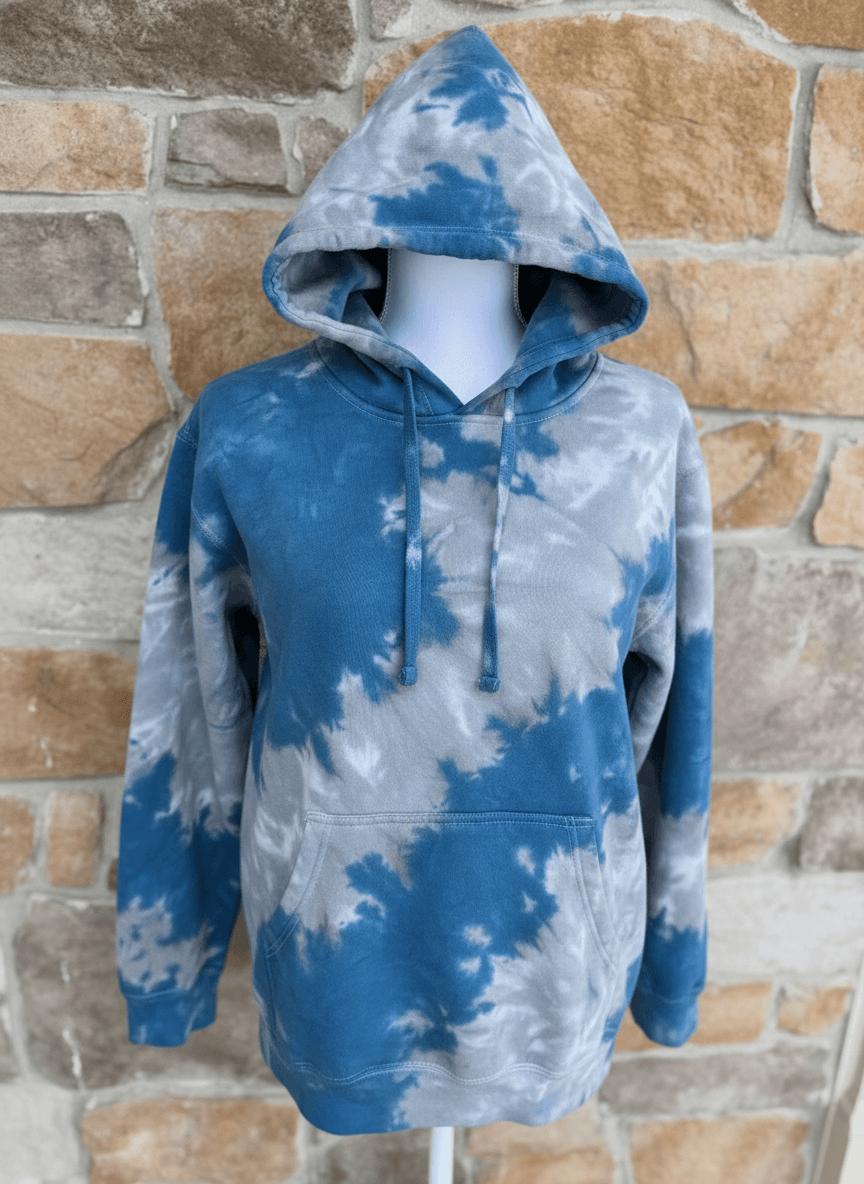 Detroit Lions ice dye hoodie