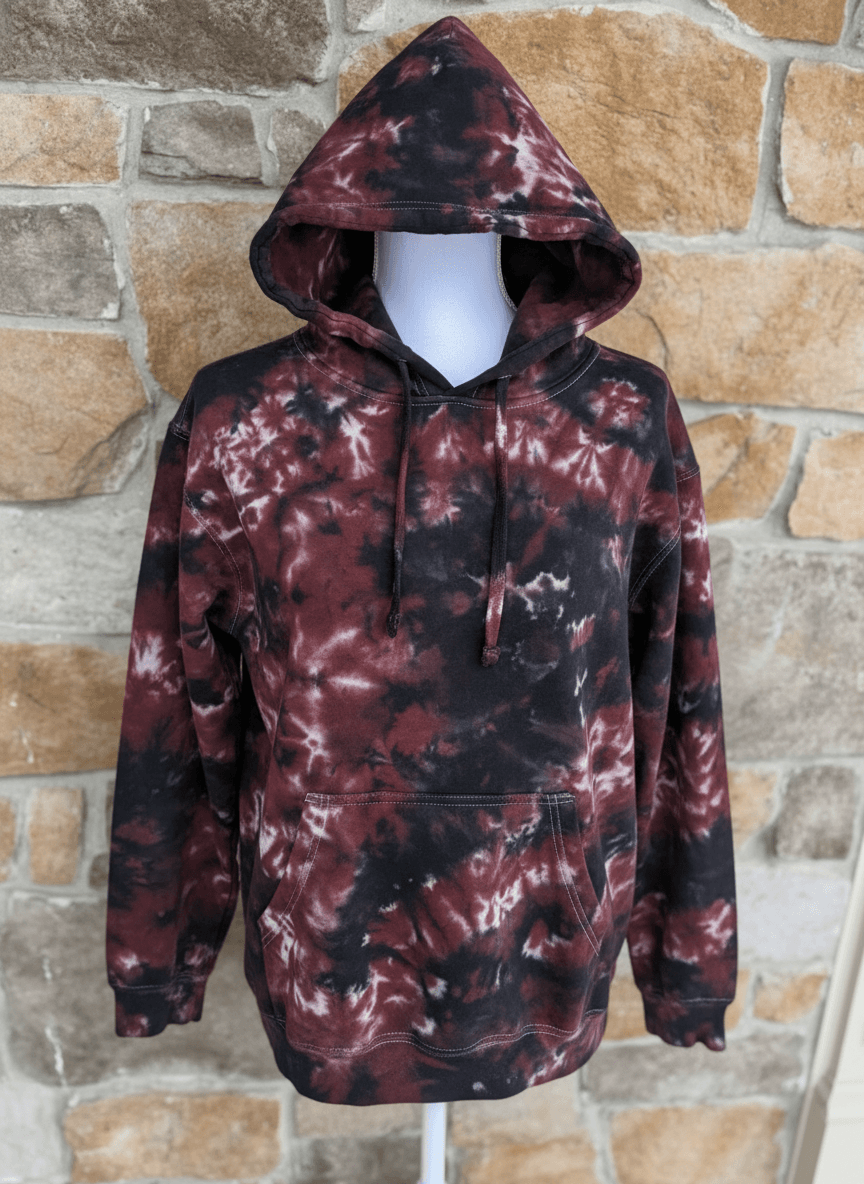 Dover Eagles ice dye hoodie