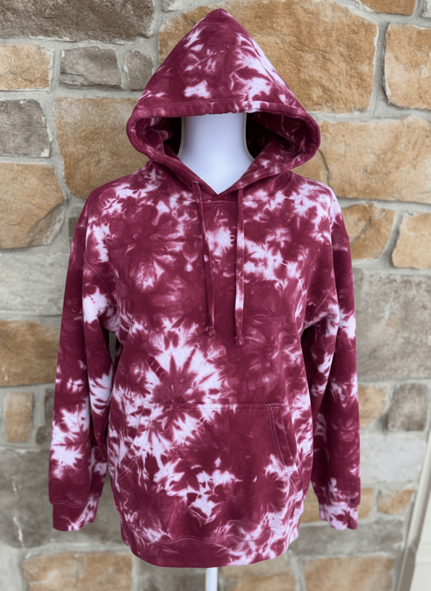 Gettysburg Warriors ice dye hoodie