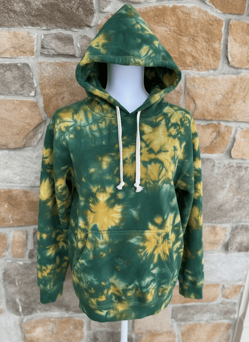 Green Bay Packers ice dye hoodie