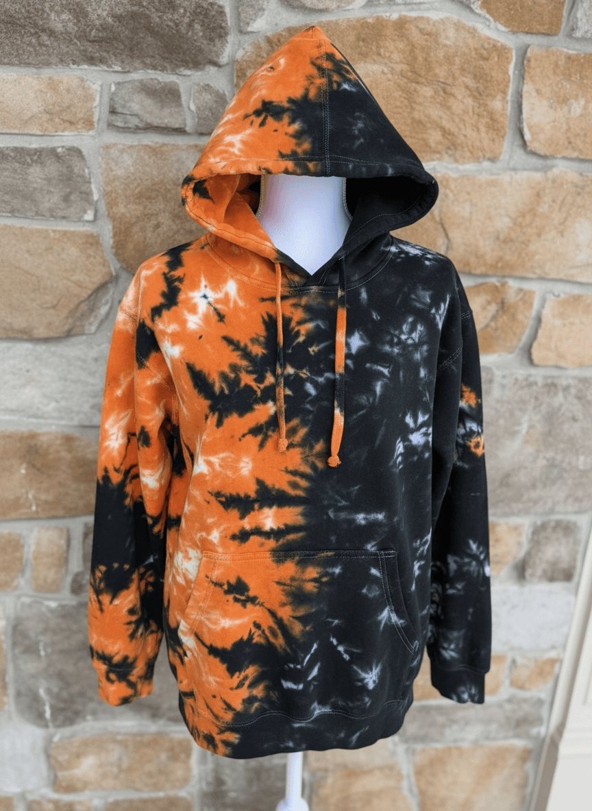 Hanover Nighthawks ice dye hoodie