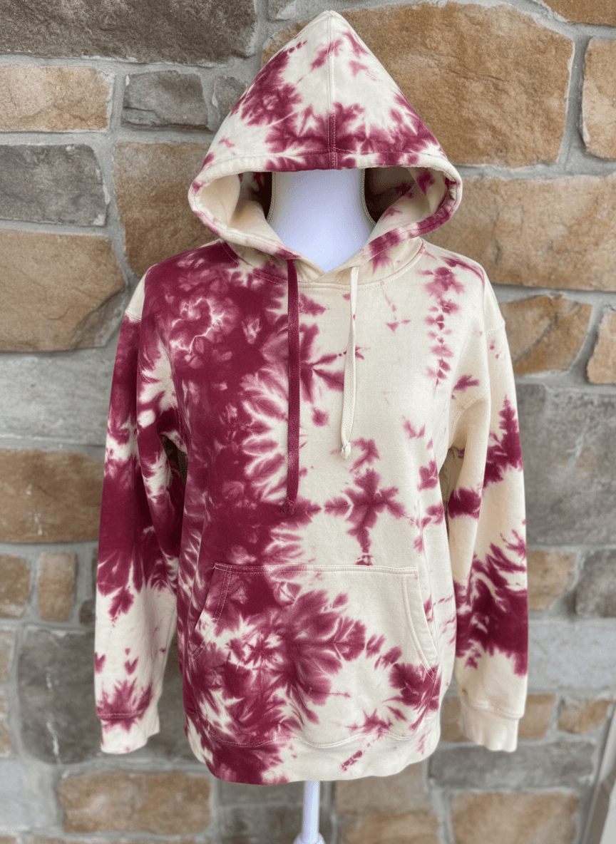 Indiana Hoosiers ice dye hoodie