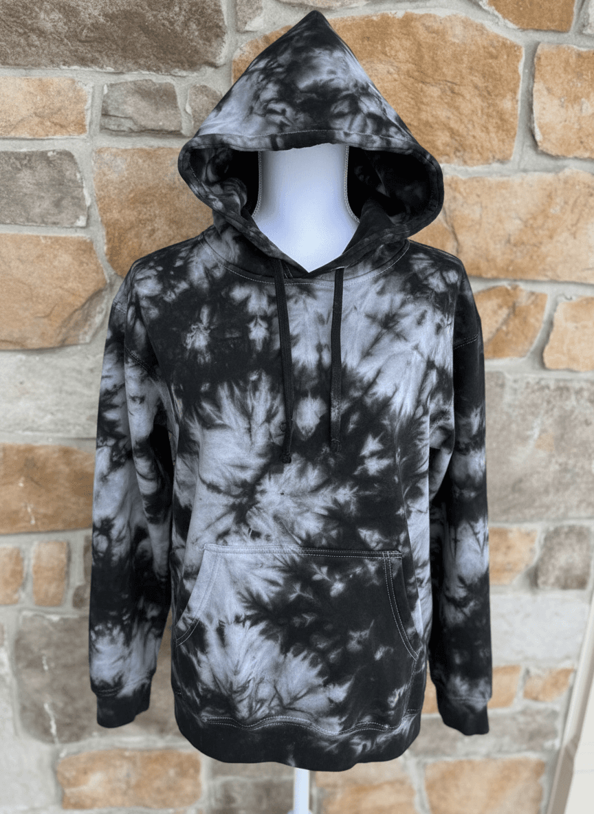Las Vegas Raiders ice dye hoodie