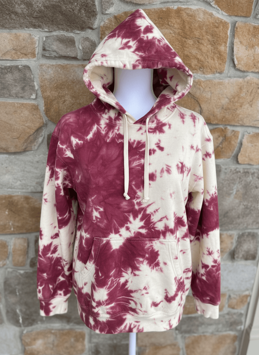 Oklahoma Sooners ice dye hoodie