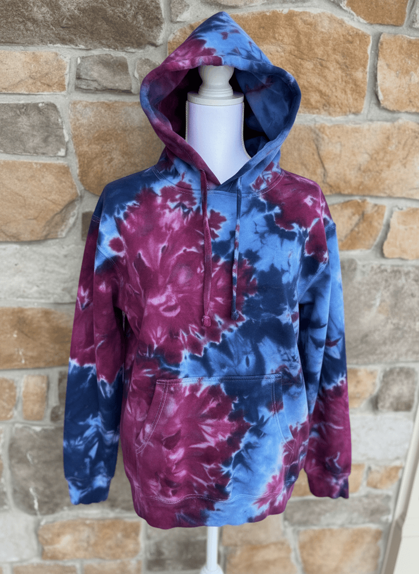 Ole Miss Rebels ice dye hoodie