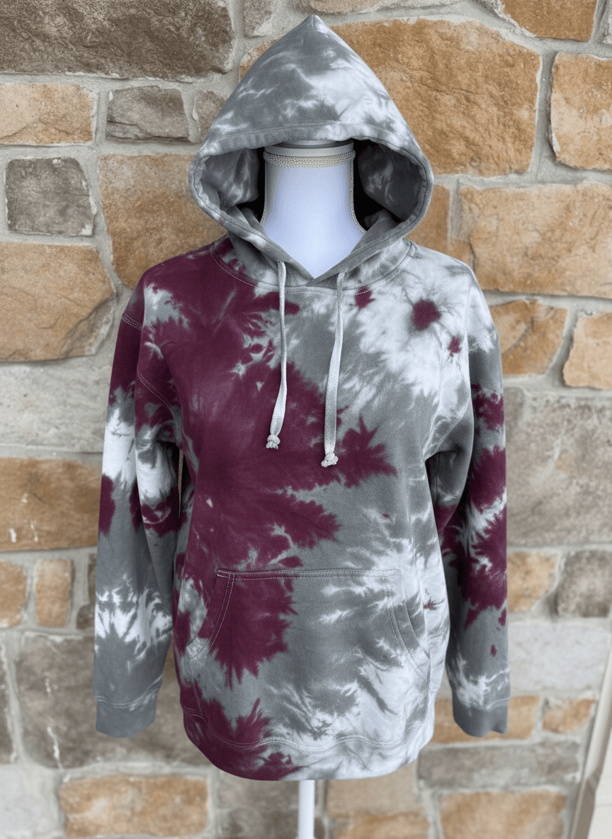 Shippensburg Greyhounds ice dye hoodie