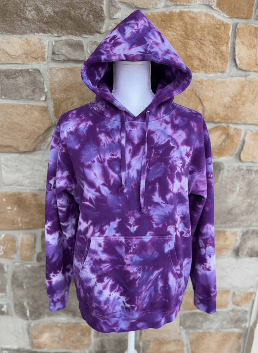 TCU Horned Frogs ice dye hoodie