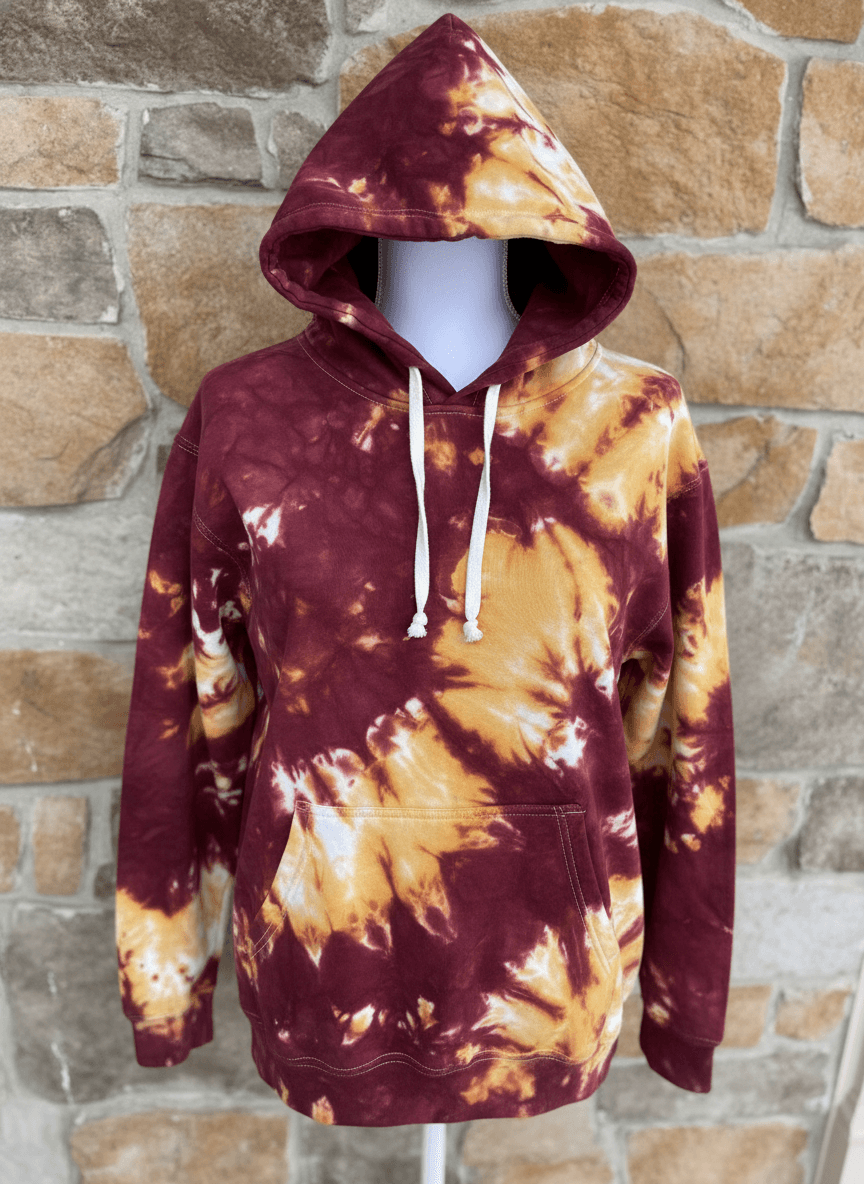 Washington Commanders ice dye hoodie